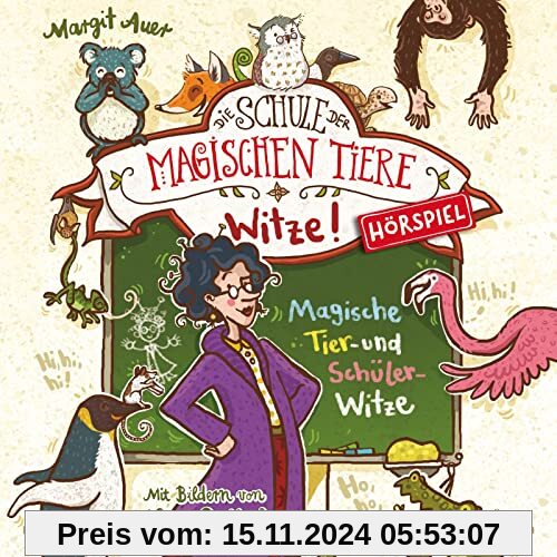 Die Schule der magischen Tiere - Hörspiele: Witze!: Magische Tier- und Schülerwitze: 1 CD