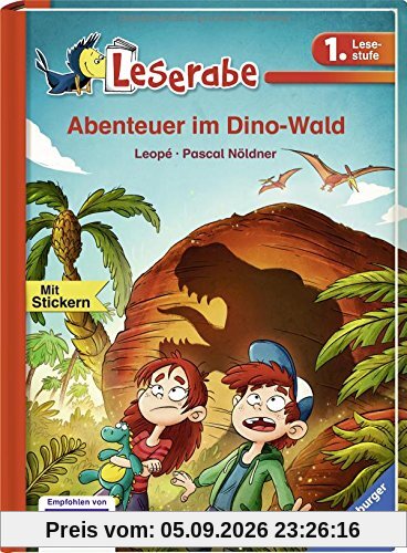 Abenteuer im Dino-Wald (Leserabe - 1. Lesestufe)