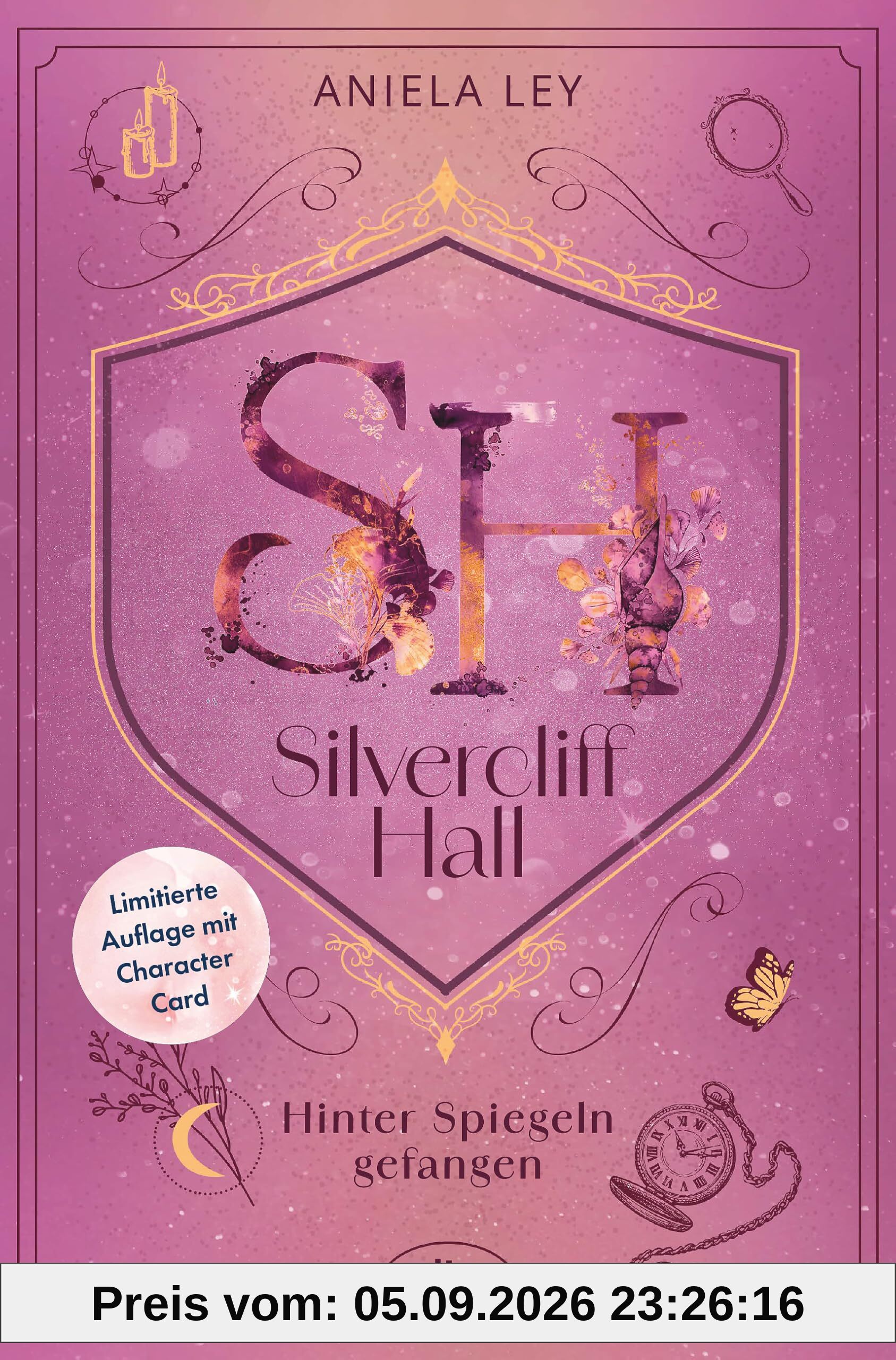 Silvercliff Hall – Hinter Spiegeln gefangen: Das Finale der romantischen Light-Academia-Dilogie | Wunderschön veredelt und mit Character Card in ... Auflage (Die Silvercliff-Hall-Reihe, Band 2)