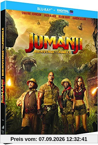 Jumanji 2 : bienvenue dans la jungle [Blu-ray] [FR Import]