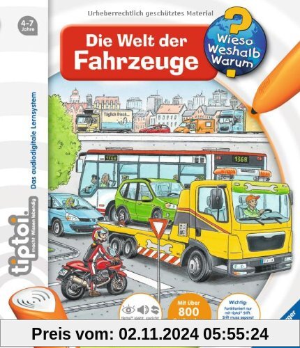 tiptoi® Wieso? Weshalb? Warum? 12: tiptoi® Die Welt der Fahrzeuge