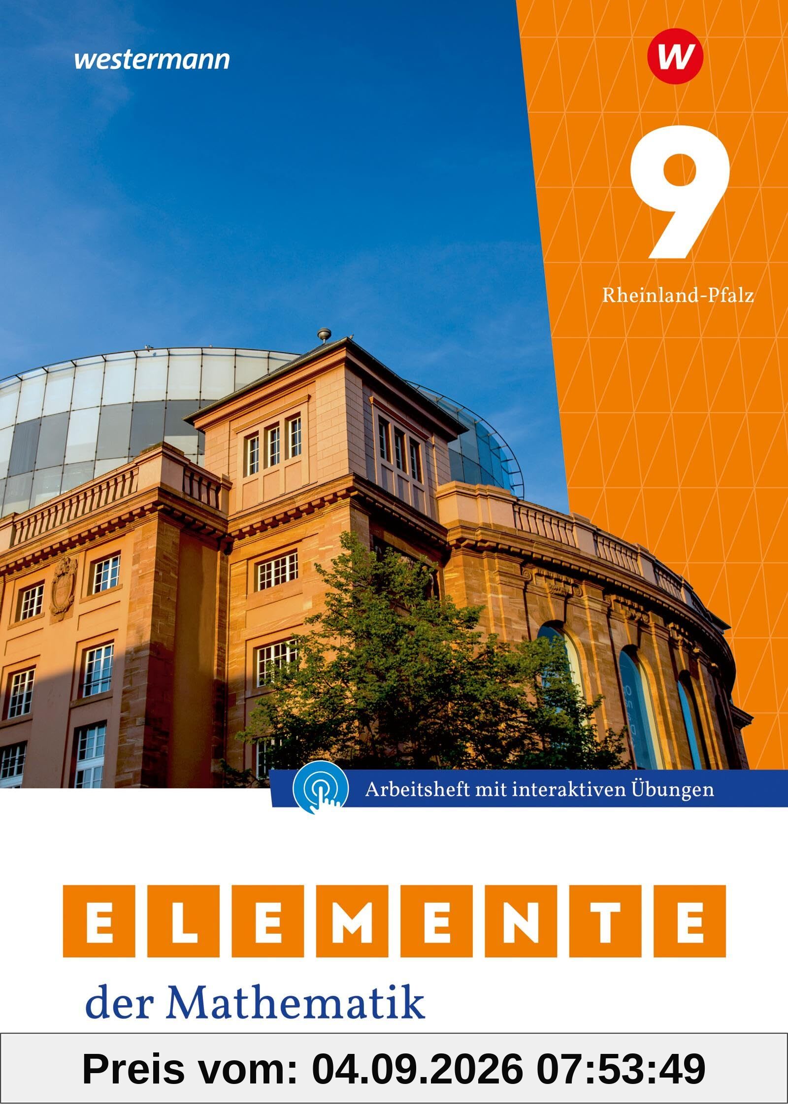 Elemente der Mathematik SI - Ausgabe 2022 für Rheinland-Pfalz: Arbeitsheft 9 mit Lösungen und interaktiven Übungen: Sekundarstufe 1 - Ausgabe 2022