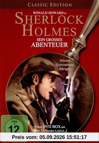 Sherlock Holmes - Sein grosses Abenteuer [4 DVDs]