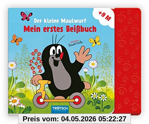Trötsch Der kleine Maulwurf Pappenbuch Mein erstes Beißbuch: Babybuch Knabberbuch Spielbuch Bilderbuch