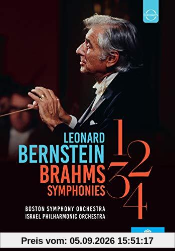 Leonard Bernstein - Brahms Symphonien Nr. 1-4 [2 DVDs]