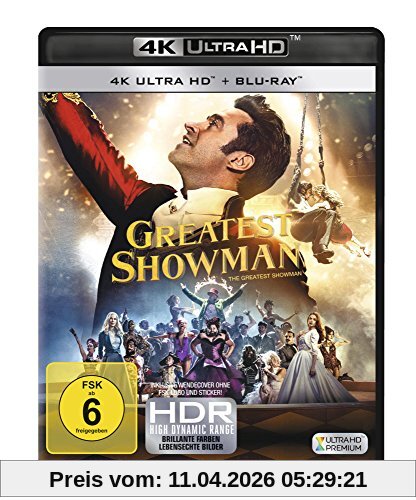 Greatest Showman (4K Ultra HD) [Blu-ray]