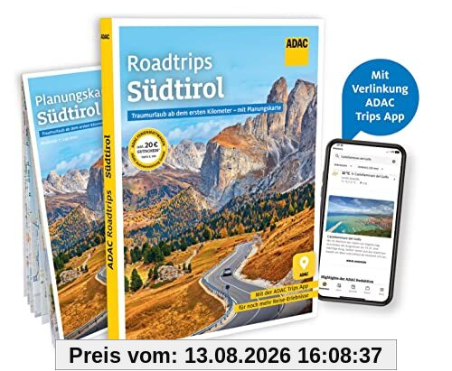 ADAC Roadtrips - Südtirol: Traumurlaub ab dem ersten Kilometer - mit Planungskarte