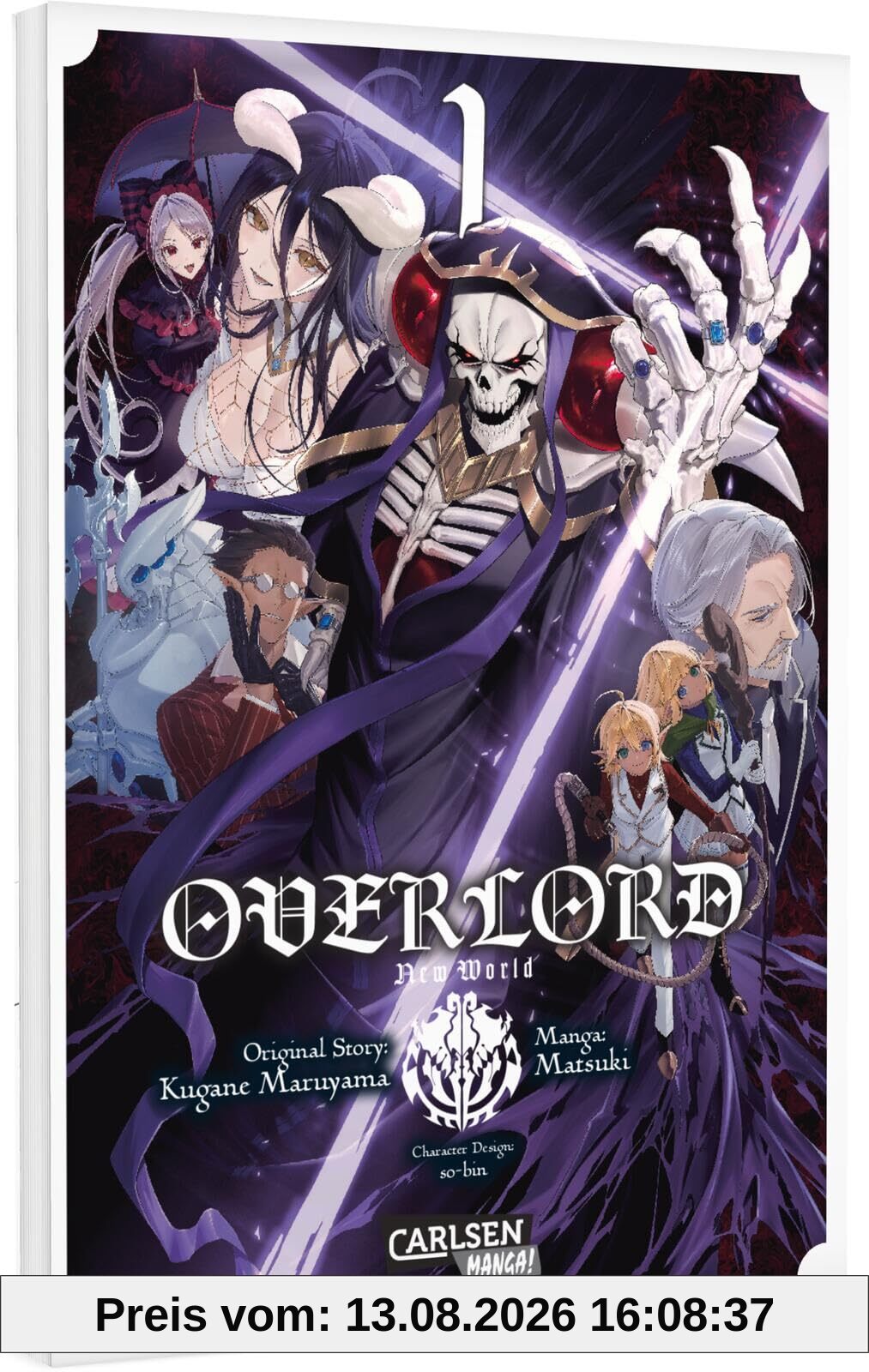 Overlord New World 1: Epische Manga-Fortsetzung voller Intrigen, Machtkämpfe und düsterer Fantasy