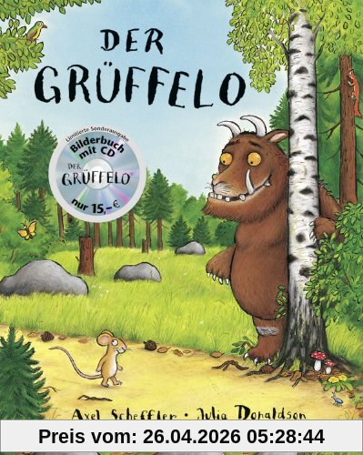 Der Grüffelo + CD: Vierfarbiges Bilderbuch mit CD »Der Grüffelo«