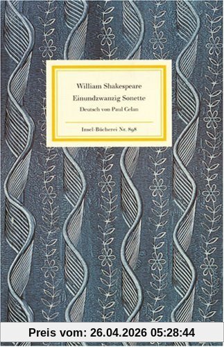 Einundzwanzig Sonette. Übers. von Paul Celan.