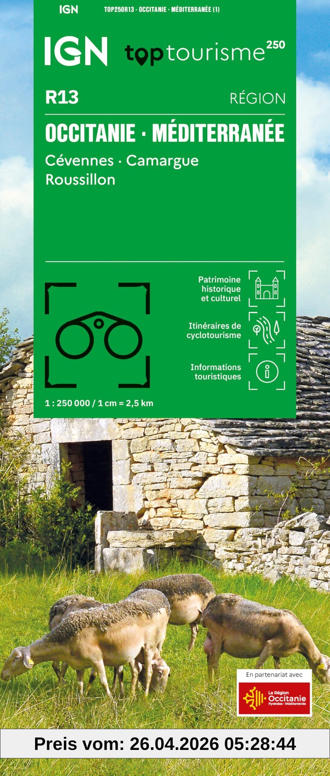 TOP250R13 - OCCITANIE MEDITERRANEE / CEVENNES - CAMARGUE / ROUSSILLON