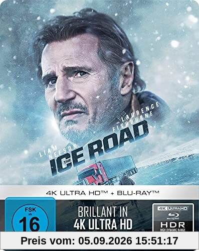 The Ice Road - 2-Disc Limited Steelbook (Deutsch/OV) (4K UHD/UHD-Blu-ray + Blu-ray)