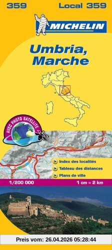 Umbria e Marche (Nationalkarten)