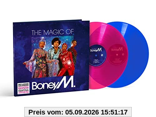 The Magic of Boney M. (Special Remix Edition)12 vinyl sleeve-jacket” to “2LP (2 colours) in Gatefold [Vinyl LP]
