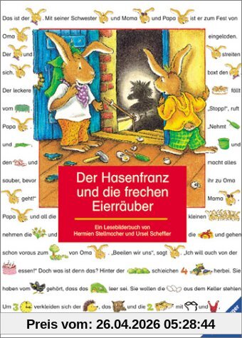 Lesebilderbuch: Der Hasenfranz und die frechen Eierräuber