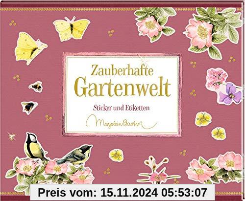 Stickerbuch - Zauberhafte Gartenwelt: Sticker und Etiketten