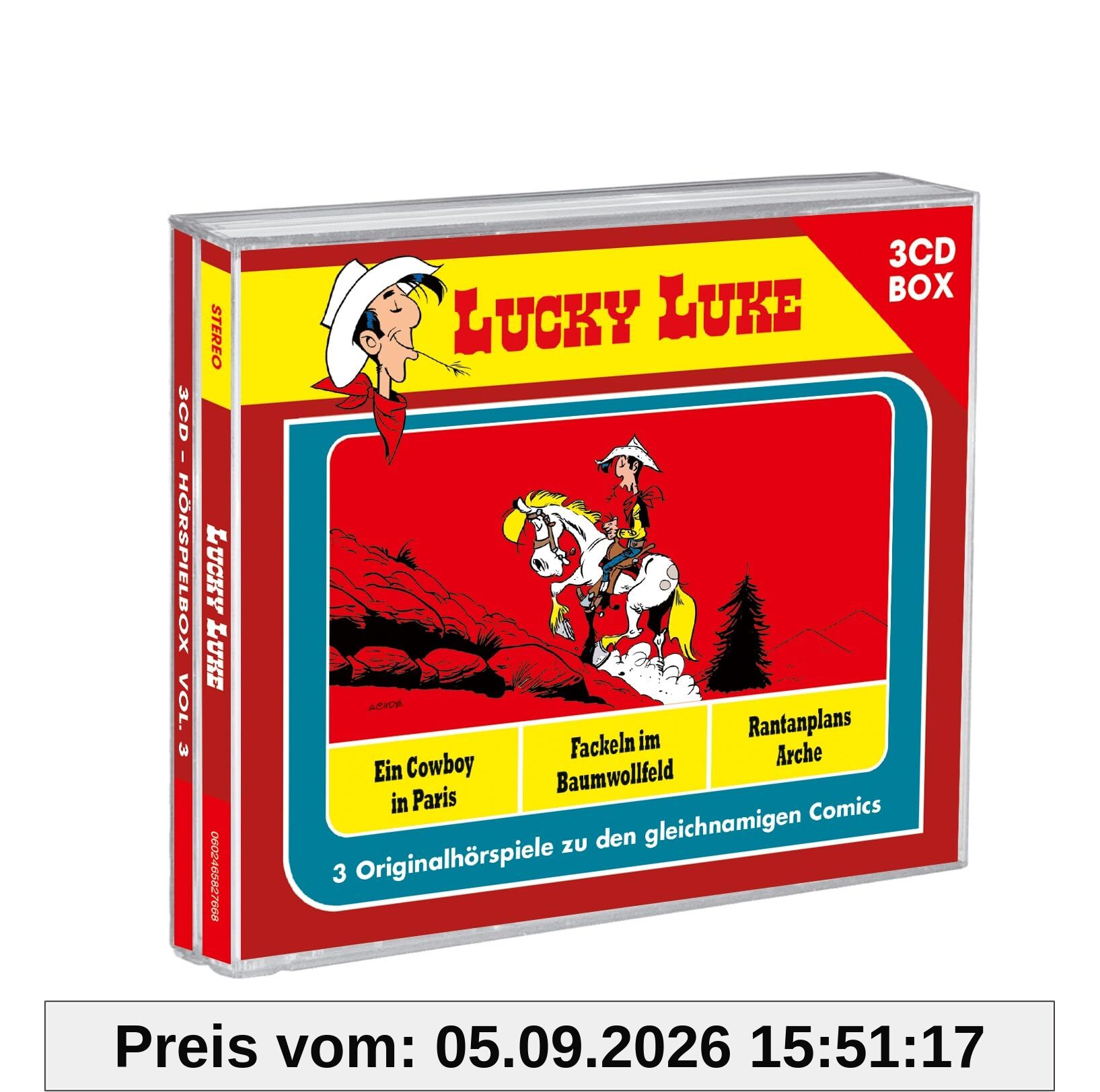 Lucky Luke - 3-CD Hörspielbox Vol. 3