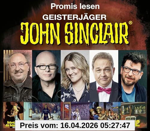 John Sinclair - Promis lesen Sinclair: Fünf Lesungen im Sammelschuber. Hörbuch.