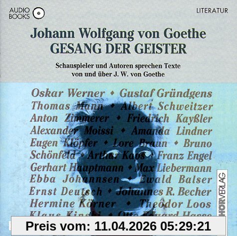 Gesang der Geister, 1 Audio-CD