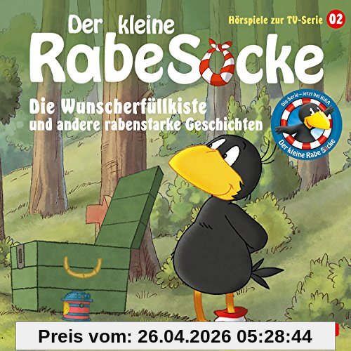 Der kleine Rabe Socke - Die Wunscherfüllkiste und andere rabenstarke Geschichten: 1 CD (Hörspiele zur TV Serie, Band 2)