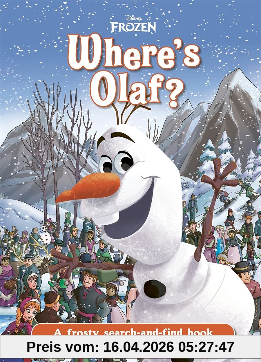 Where's Olaf?: A Disney Frozen search-and-find book