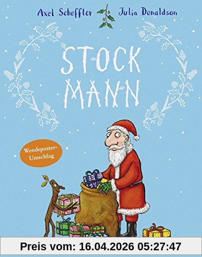 Stockmann: Vierfarbiges Bilderbuch mit Wendeposter-Umschlag