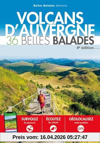 Volcans d'Auvergne : 36 belles balades