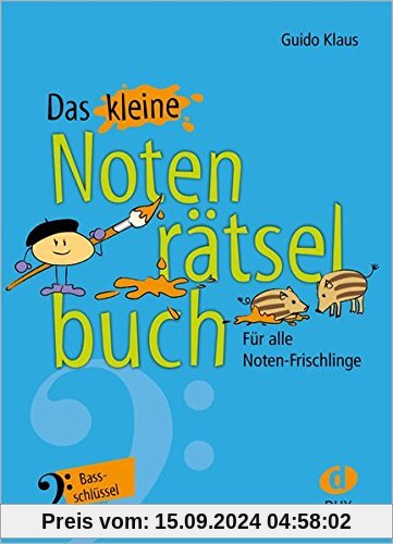 Das kleine Notenrätselbuch: Bassschlüssel - Für alle Noten-Frischlinge