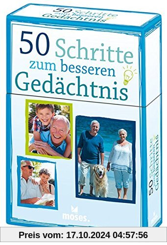 50 Schritte zum besseren Gedächtnis: für Senioren