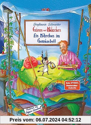 Grimm und Möhrchen – Ein Möhrchen im Gemüsebett: Ein Zesel-Bilderbuch zum Einschlafen (Grimm und Möhrchen-Abenteuer, Ban