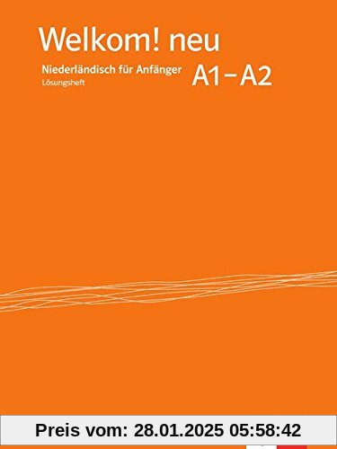 Welkom! Neu A1-A2: Lösungsheft