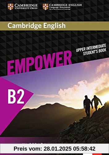 Cambridge English Empower B2: Student's book (print). Für Erwachsenenbildung/Hochschulen.