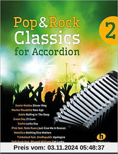 Pop & Rock Classics for Accordion 2