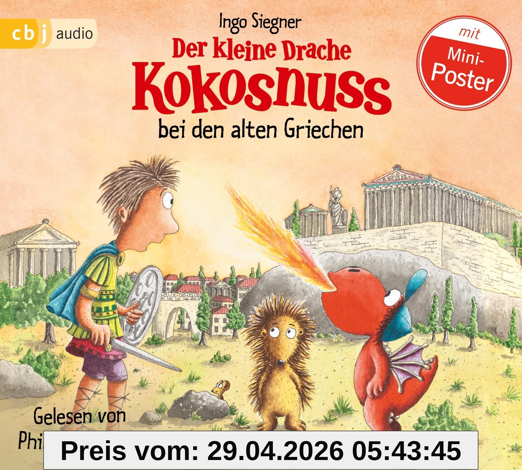 Der kleine Drache Kokosnuss bei den alten Griechen