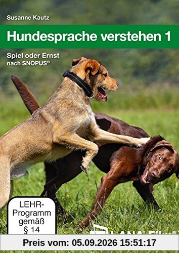 Hundesprache verstehen 1: Spiel oder Ernst nach SNOPUS®