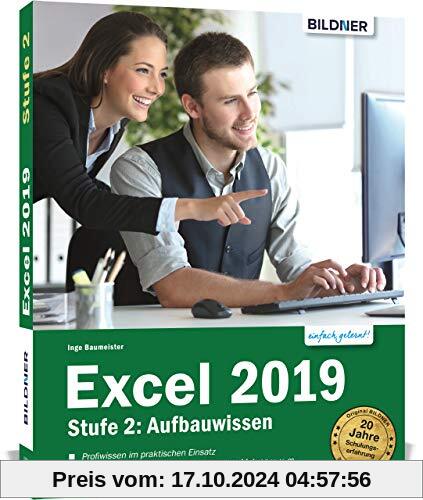 Excel 2019 - Stufe 2: Aufbauwissen: Komplett in Farbe!