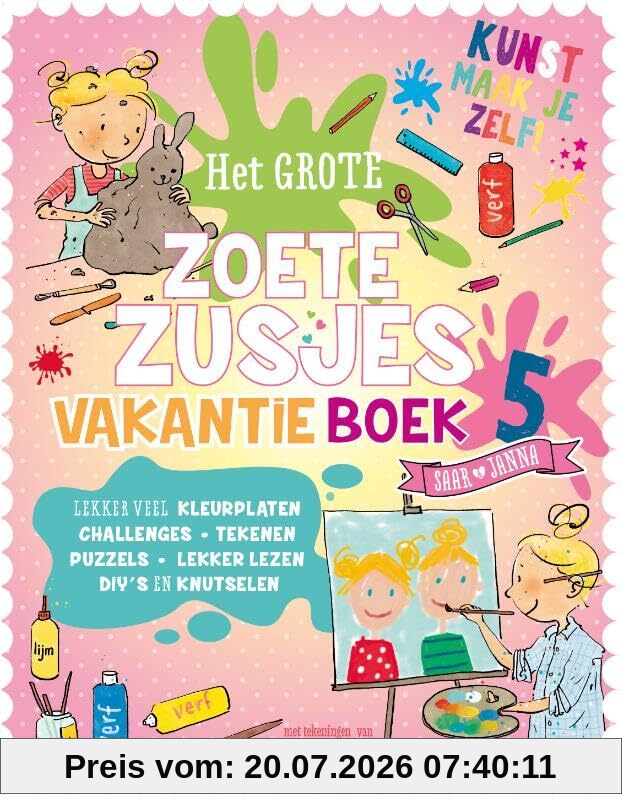 unbekannt Het Grote Zoete Zusjes Vakantieboek 5 (De Zoete Zusjes)