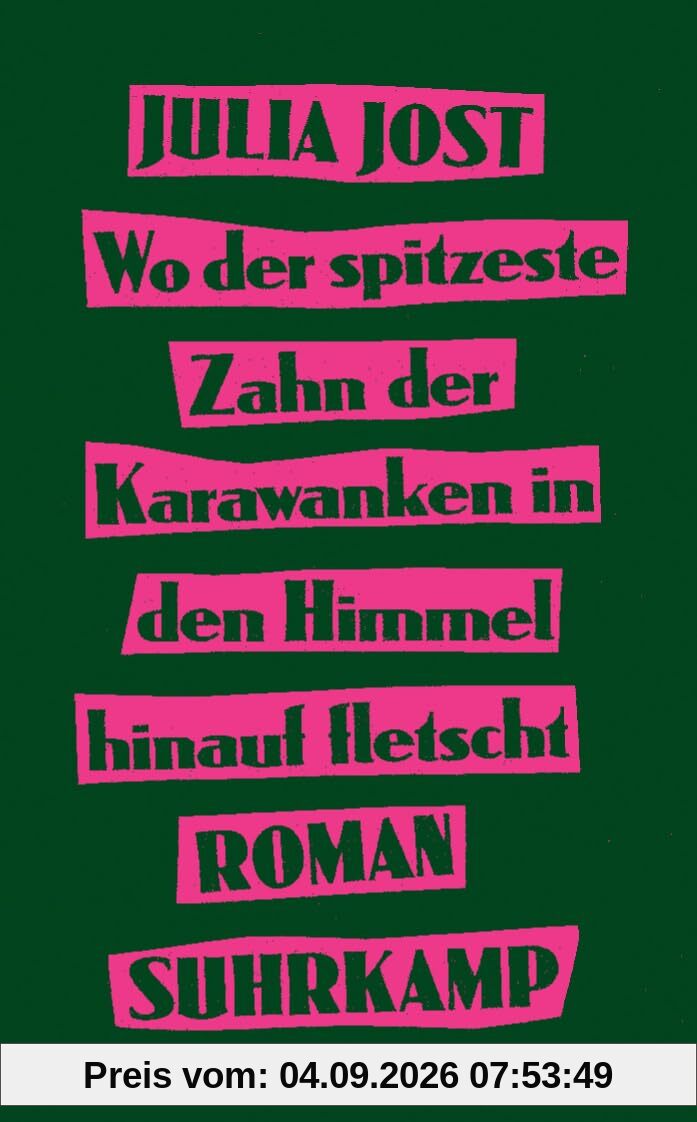 Wo der spitzeste Zahn der Karawanken in den Himmel hinauf fletscht: Roman | Eine Coming-of-Age-Geschichte voller Drive und Witz