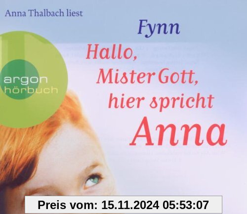 Hallo, Mister Gott, hier spricht Anna (Hörbestseller)