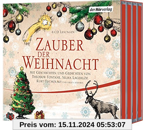 Zauber der Weihnacht: Mit Geschichten und Gedichten von Theodor Fontane, Selma Lagerlöf, Joachim Ringelnatz, Kurt Tuchol