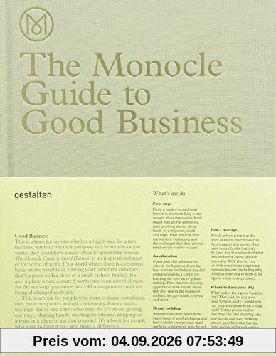 The Monocle Guide to Good Business