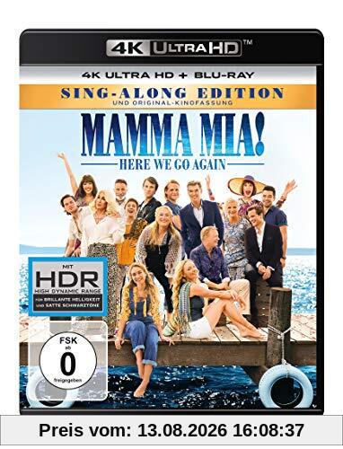 Mamma Mia! Here We Go Again  (4K Ultra HD) (+ Blu-ray 2D)