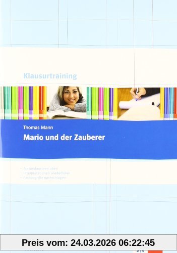 Thomas Mann: Mario und der Zauberer: Arbeitsheft