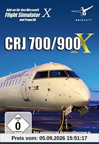 Flight Simulator X - Digital Aviation CRJ (Add - On) - [PC]