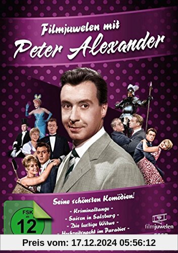 Filmjuwelen mit Peter Alexander: Seine schönsten Komödien! [4 DVDs]