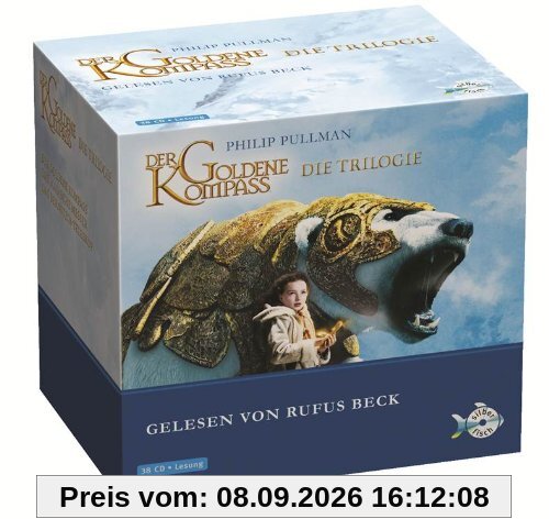 Der Goldene Kompass - Die Trilogie: 38 CDs: Ungekürzte Lesung