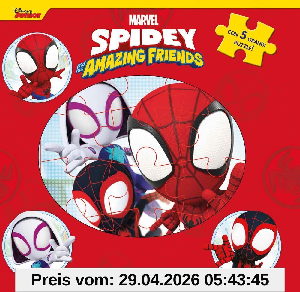 Spidey e i suoi fantastici amici. Libro maxi puzzle