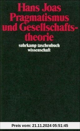 Pragmatismus und Gesellschaftstheorie (suhrkamp taschenbuch wissenschaft)