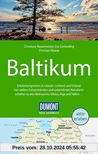 DuMont Reise-Handbuch Reiseführer Baltikum: mit Extra-Reisekarte