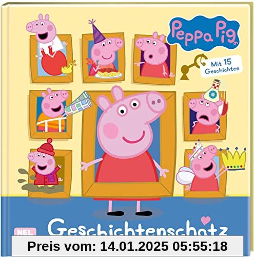 Peppa: Geschichtenschatz: Mit 14 Vorlesegeschichten | Für Kita-Kinder (Peppa Pig)